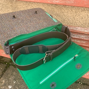 iPad Pro 12.9&quot; Messenger Bag in Harris Tweed