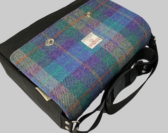 iPad Pro 10.5", 12.9" or 11" Messenger Bag with Harris Tweed option