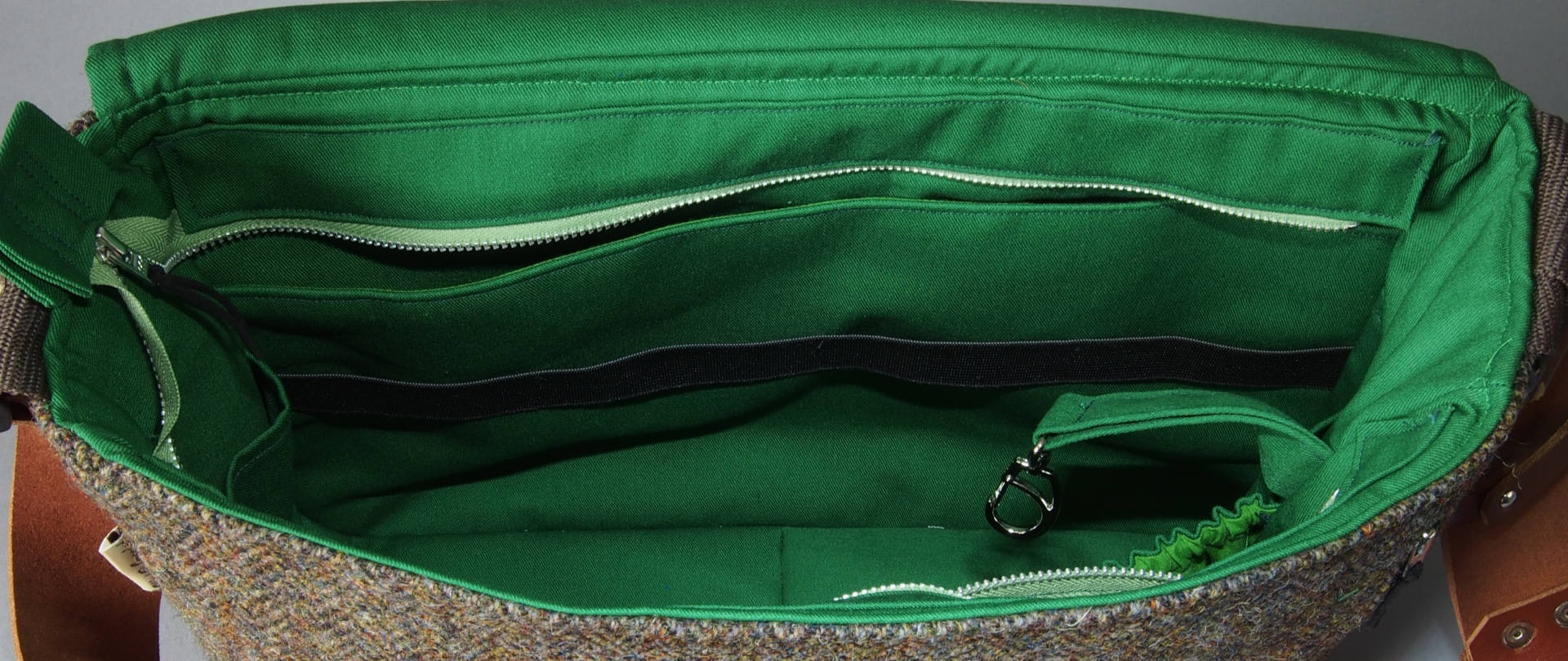 Ipad Pro 12.9 Messenger Bag in Special Harris Tweed Etsy