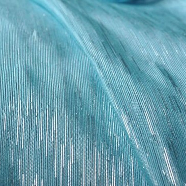 Inspired Beautiful Frozen Elsa Dress Fabric Skirt Sky Blue Silver Iscicle 54" Wide  New material 1 YARD PLUS total 48"