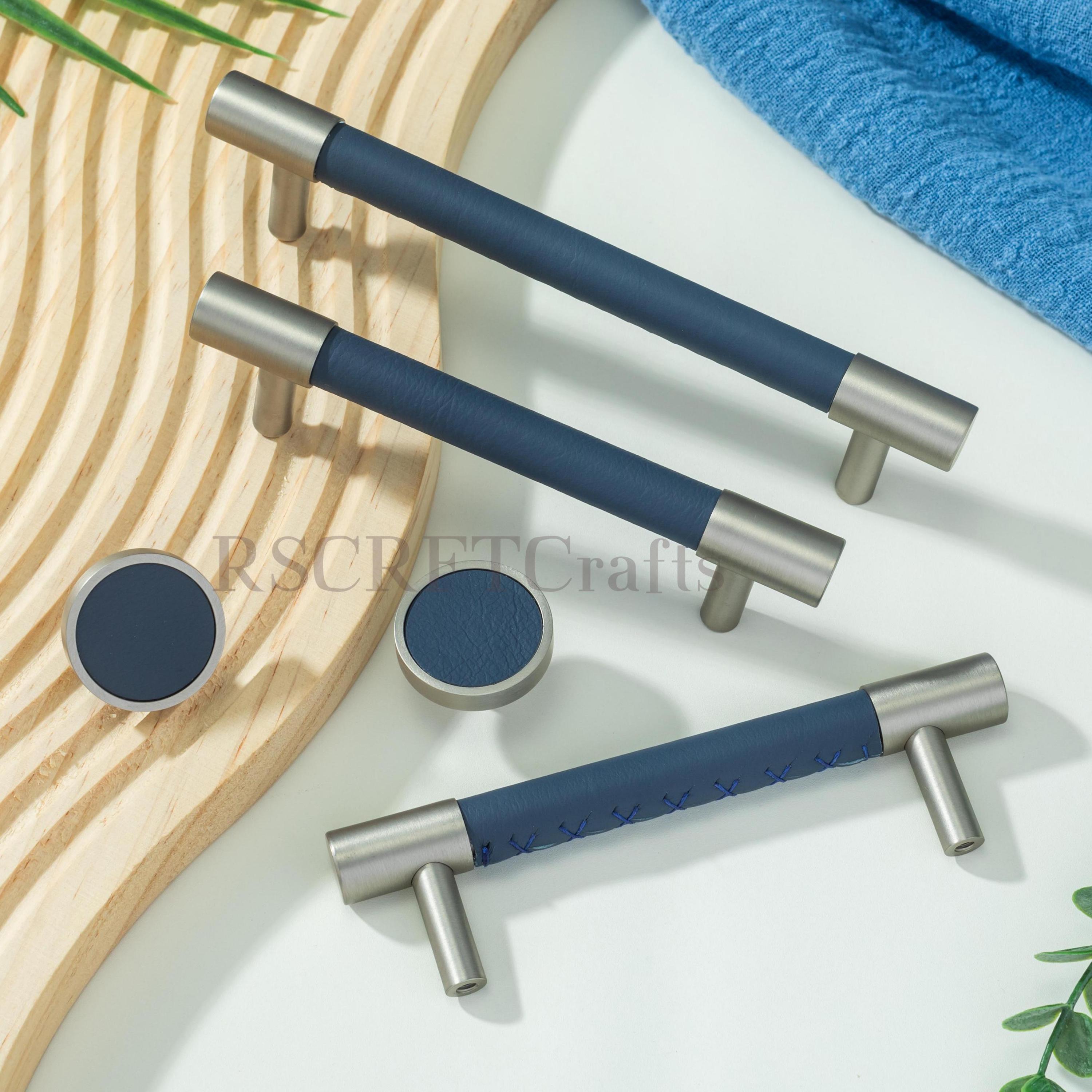 blue dresser handles Butler Dresser