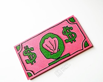 3D Printed NFC Card Sleeve | Money Design, Tap to Pay Holder (Pink, Green, Orange)