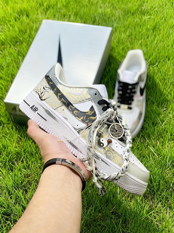 yin yang air force ones