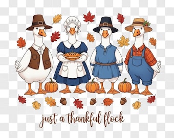 Just a Thankful Goose Png, Funny Goose Fall Png, Thankful Silly Goose, friendsgiving png, Family Turkey day, Thanksgiving Shirts Png