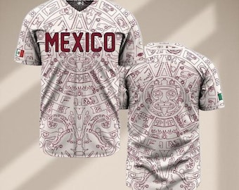 Vibrant Mexican Baseball Jersey – ‘Los Tequileros’ Jalisco Edition, A Cultural Fashion Statement in Every Stitch.