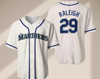 Cal Raleigh #29 Seattle Baseball Jersey – Classic Team Uniform Shirt for Fans, Retro Sport Apparel Gift