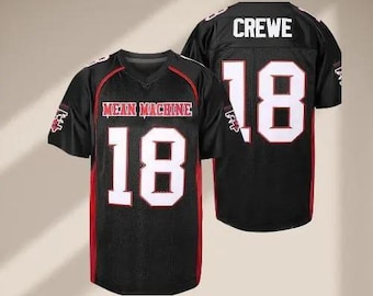 Men's #18 Paul Crewe Mean Machine The Longest Yard Movie American Football Jersey Stitched