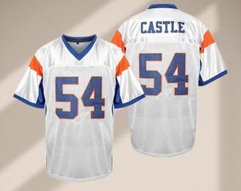 Fashion Men's American Football Jersey, #54 Men's V-neck Short Sleeve Breathable Lette Embroidered Stitched Clothing