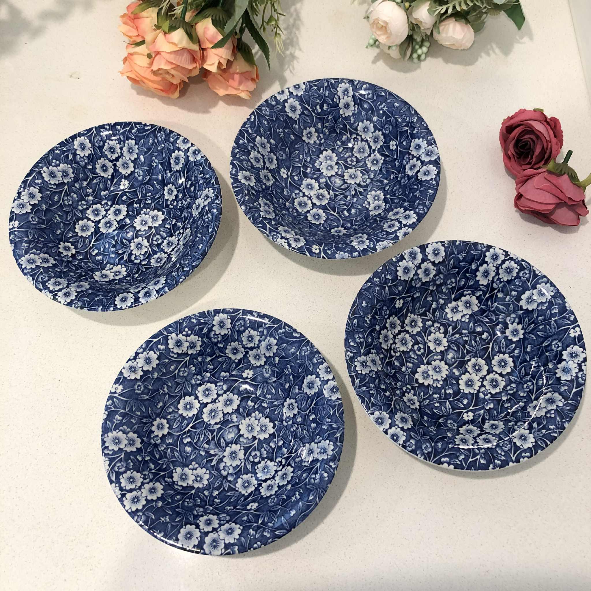 【希少】 5枚セット バーレイ　キャリコ バイヤーのこれイチオシ!vol.88 バーレイ-Burleigh- | Table