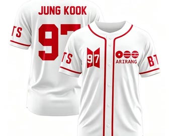 Custom K-POP Baseball Jersey Personalized Name Number 2026 World Tour Exclusive Fan Gift