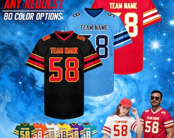Custom Football Jersey: Stitched or Printed, Personalized Fan Apparel