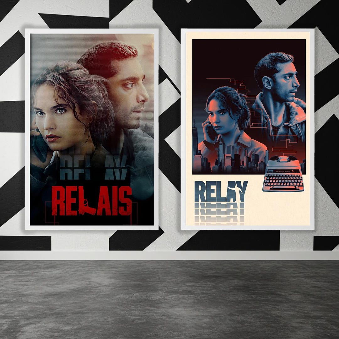 Relay (2025) Movie Poster| Canvas Print| Wall Art| Poster for Gift| Art ...