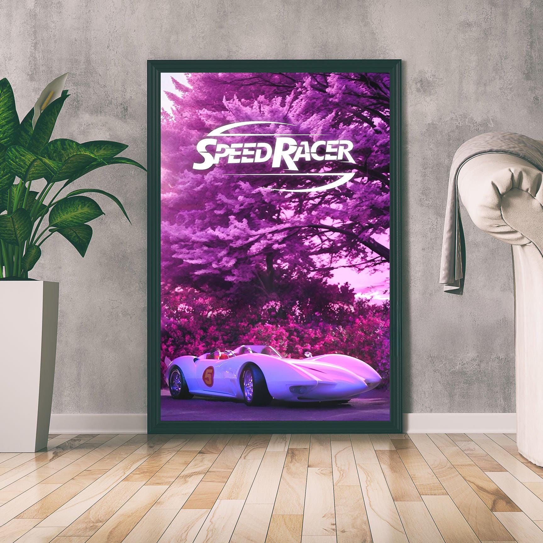 Speed Racer Decore Speed Racer Movie Poster, Fantasy Game Print, Game Lover Gift, Home ...
