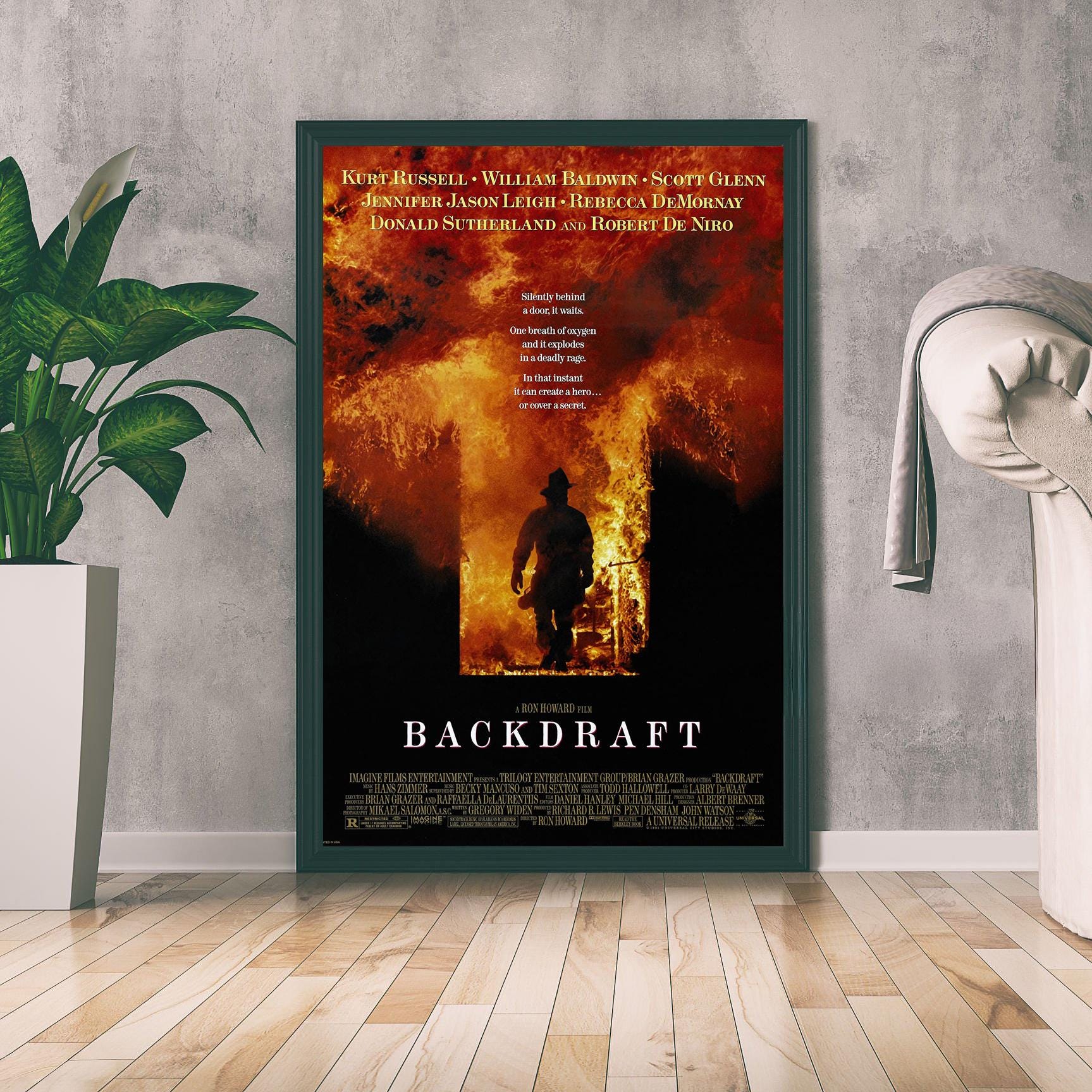 Backdraft poster - Etsy 日本