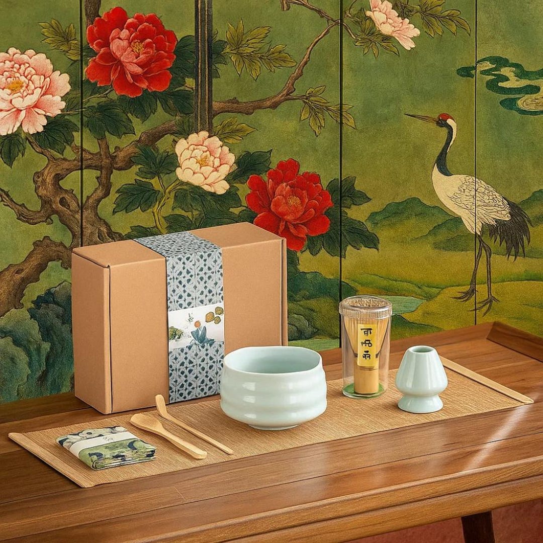 Japanese Tea Ceremony Set – Premium 7pc Song Dynasty Matcha Kit With ...