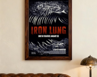Iron Lung (2025) Horror Film Poster，Canvas Posters,wall art,Home decor, holiday gifts. Film Enthusiasts