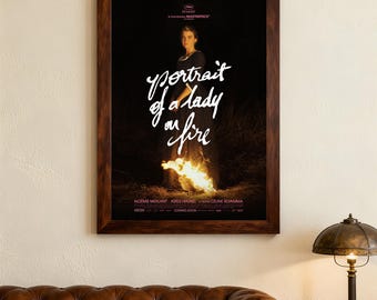 Portrait Of A Lady On Fire Movie Poster ，Canvas Posters,wall art,Home decor, holiday gifts. Film Enthusiasts