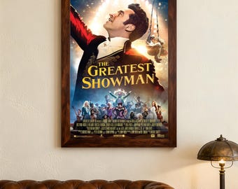The Greatest Showman Movie Poster，Canvas Posters,wall art,Home decor, holiday gifts. Film Enthusiasts