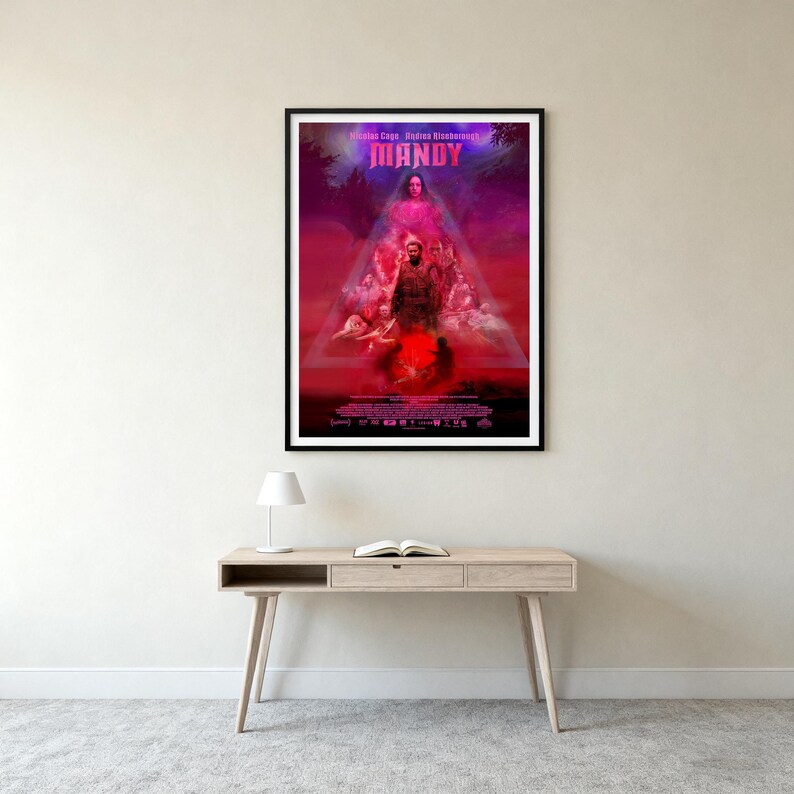 MANDY Movie Poster，canvas Posters,wall Art,home Decor, Holiday Gifts ...