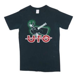 T-shirt Collector UFO Live 1978 - Multicolore - 100% Coton - Tailles S à 4XL - Neuf Avec étiquettes