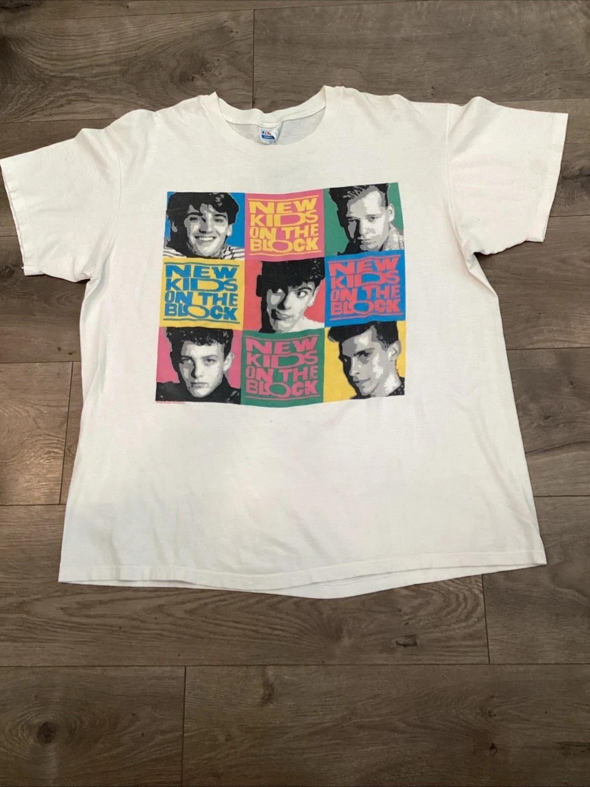 NEW KIDS ON THE BLOCK Tシャツ ヴィンテージ VINTAGE 80's NEW Kids on the Block Tour T-shirt NKOTB Single