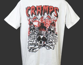 THE CRAMPS PSYCHOBILLY Punk Rock T-Shirt
