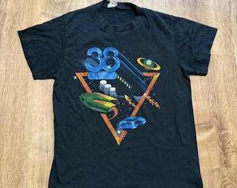 Vintage 38 Special Shirt XXS Black Tour De Force Band Concert Rock 