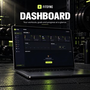Fitness Tracker HTML App, Workout Planner With Progress Dashboard