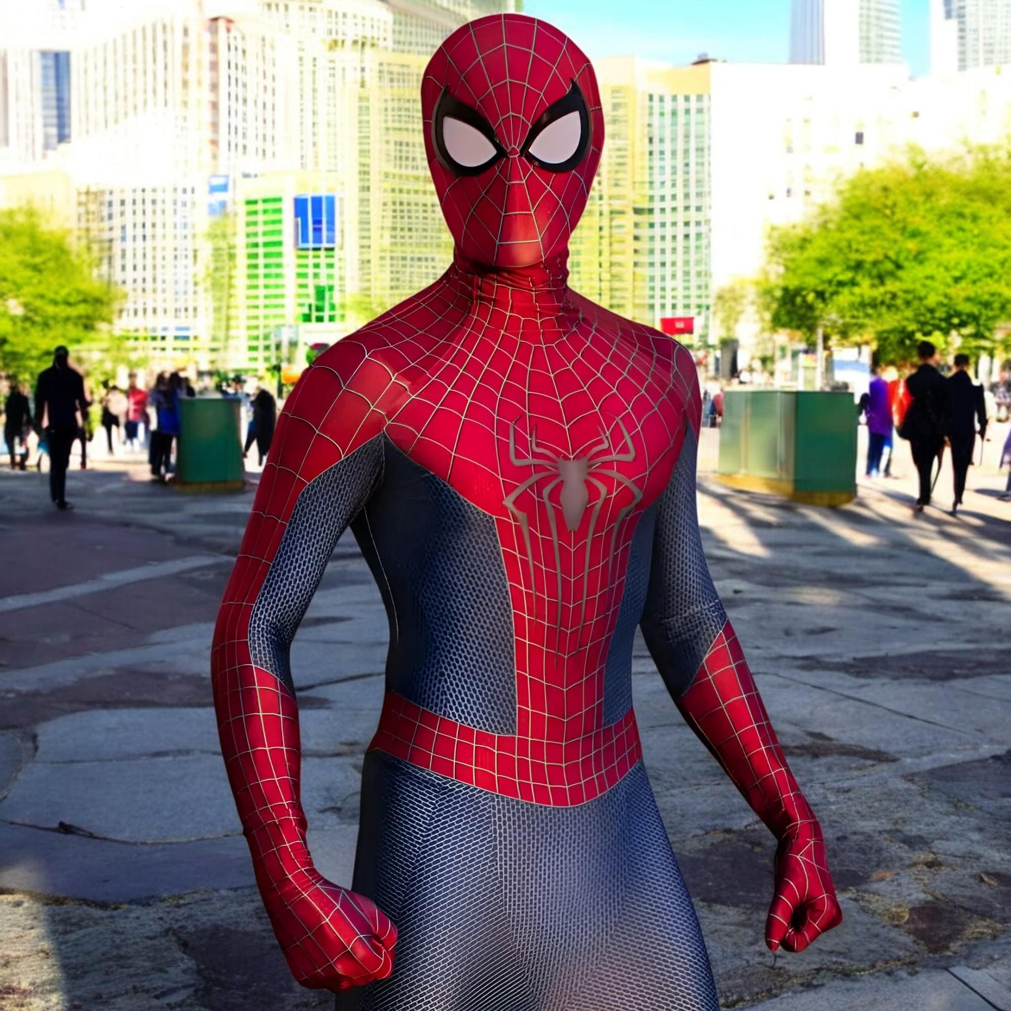 (大人)スパイダーマン2！コスチューム&ユニバ限定バックセット ハロウィン 仮装 大人)スパイダーマン2！コスチューム&ユニバ限定バックセット