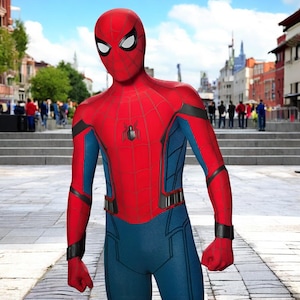Halloween Homecoming Peter Parker Spiderman Costume for Male Adults - Superhero Cosplay Zentai Bodysuit - Spiderman Cosplay