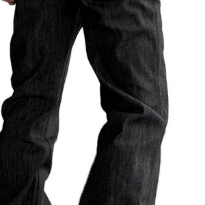 Retro Flared Jeans | Denim Slim Fit Pants | Daily Wear | Y2K Streetwear Style

Retro flared jeans with denim slim fit structure and stacked leg silhouette designed for y2k streetwear and casual daily outfits