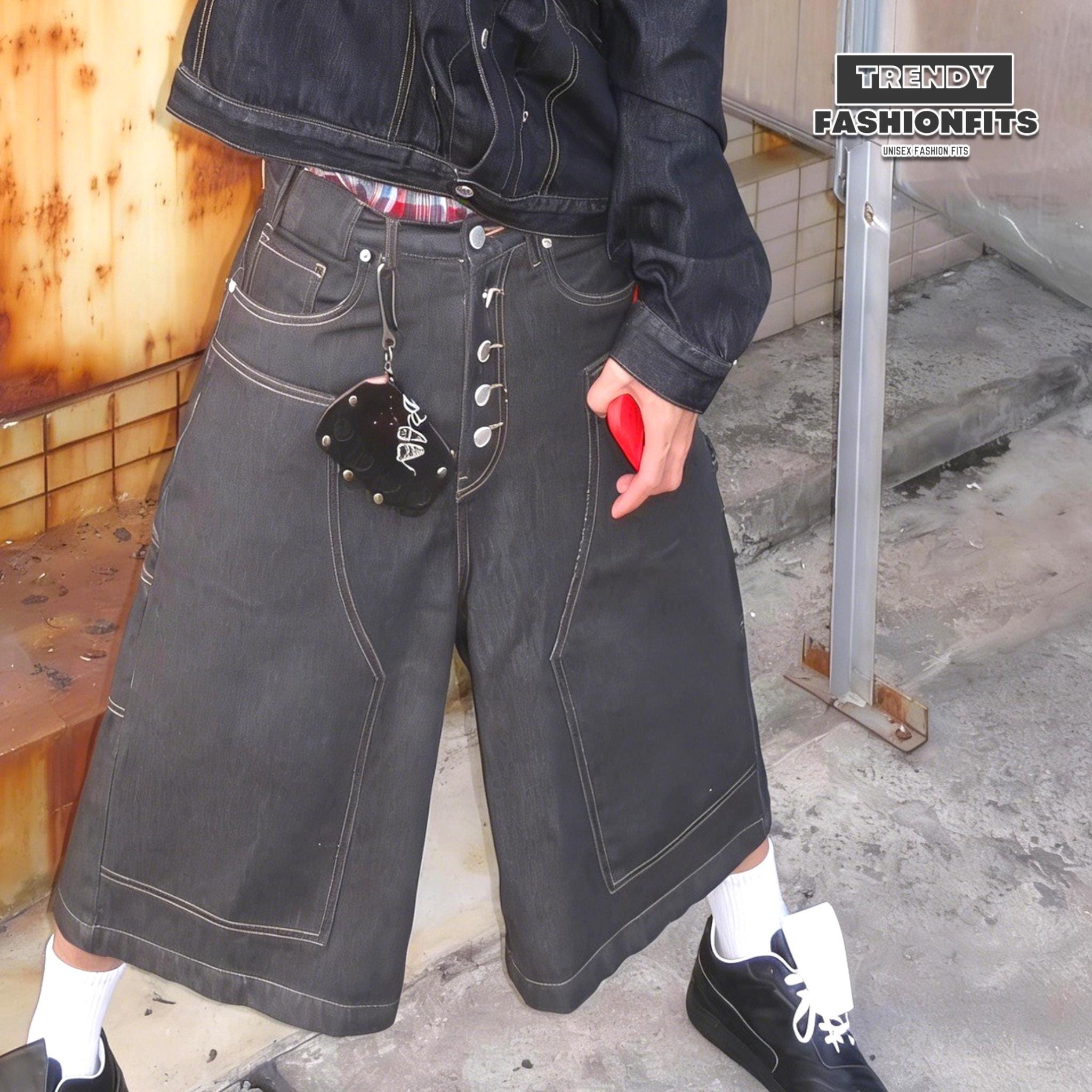 Y2k jorts - Etsy 日本