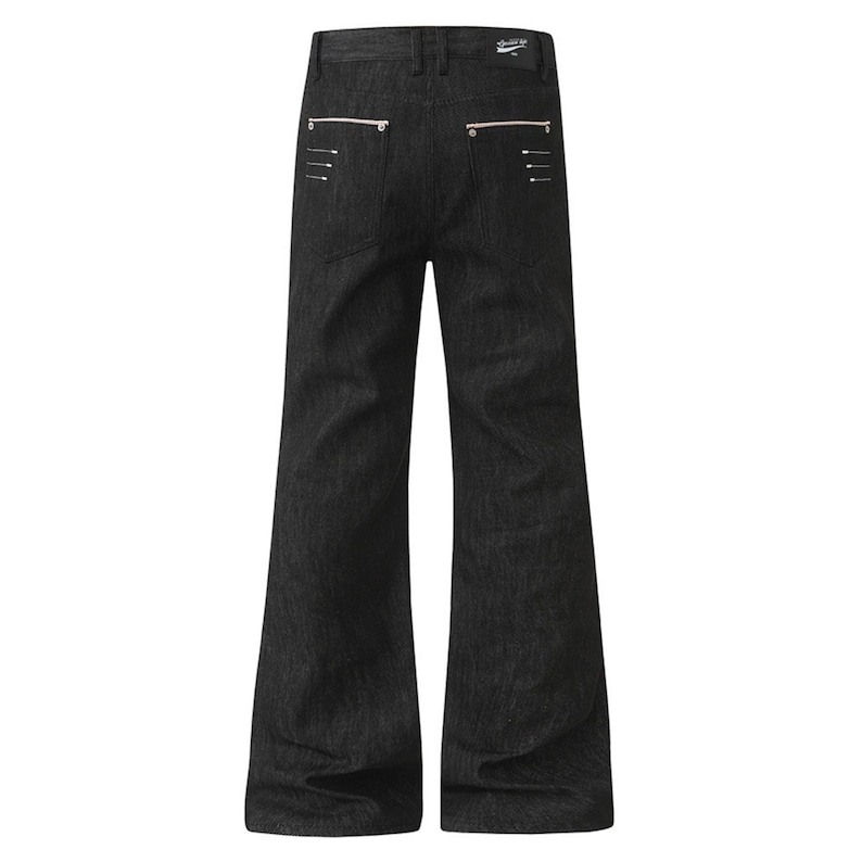 Retro Flared Jeans | Denim Slim Fit Pants | Daily Wear | Y2K Streetwear Style

Retro flared jeans with denim slim fit structure and stacked leg silhouette designed for y2k streetwear and casual daily outfits