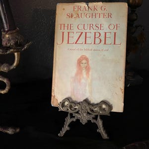 THE CURSE of JEZEBEL - Biblical Queen of Evil - Antique Book c. 1961 bild 1