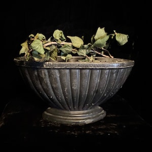 Wonderful Old French Jardiniere Gravesite Urn Planter