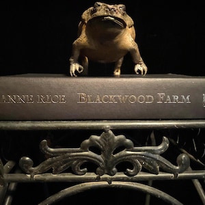 BLACKWOOD FARM  Vintage Anne Rice Book c. 2002, First Edition - The Vampire Chronicles - comes with Surprise Hand Made Devil Book Marker