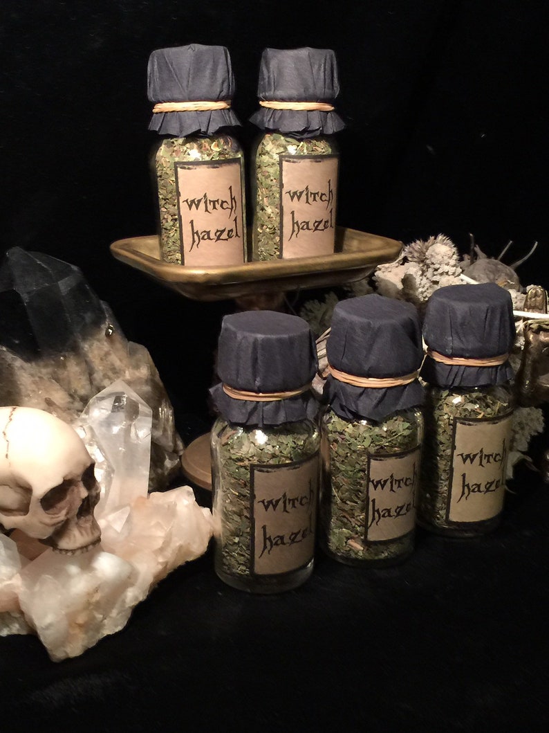 Old Witch Hazel Bottles Small Vintage Pharmacy Stock