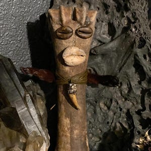 Mysteriöse Knochen Voodoo Puppe Zaubern Kreatur Hexing Poppet - 9 &quot;Hoch