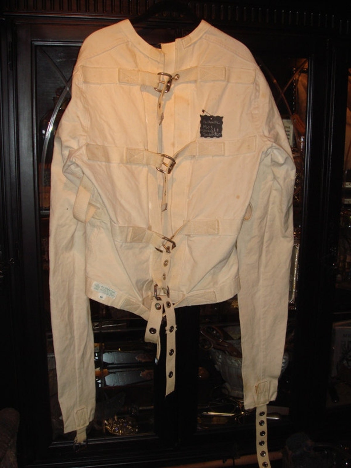 Authentic STRAIGHT JACKET for the Criminally Insane Vintage Etsy