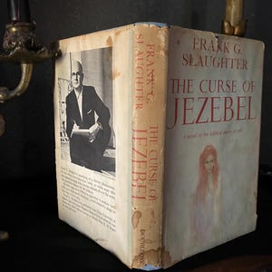 THE CURSE of JEZEBEL - Biblical Queen of Evil - Antique Book c. 1961 bild 6