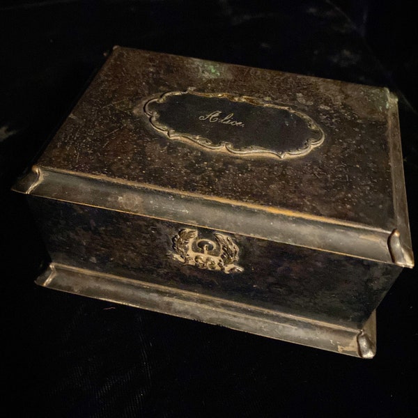 Gothic Jewelry Box Etsy