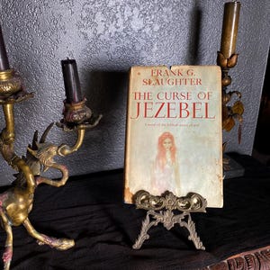 THE CURSE of JEZEBEL - Biblical Queen of Evil - Antique Book c. 1961 bild 4