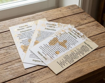 Trio Cartes Recettes Créoles Plastifiées A6 |Cuisine Antillaise Martinique Guadeloupe |Personnalisables | Cadeau Cuisine |Livraison Gratuite