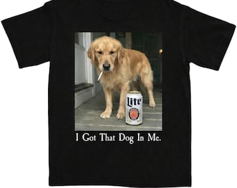 Tengo ese perro dentro de mí, camiseta divertida de golden retriever, mamá de golden retriever, camiseta divertida de perro
