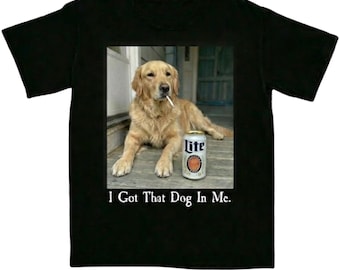 Tengo ese perro dentro de mí, camiseta divertida de golden retriever, mamá de golden retriever, camiseta divertida de perro