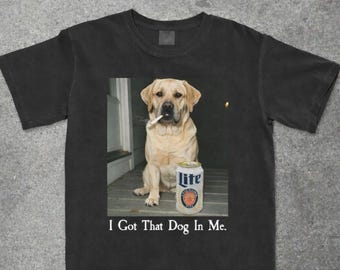 Tengo ese perro dentro de mí, camiseta divertida de Labrador Retriever, mamá bulldog francés, camiseta divertida de perro