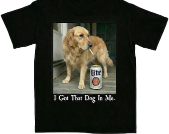 Tengo ese perro dentro de mí, camiseta divertida de golden retriever, mamá de golden retriever, camiseta divertida de perro