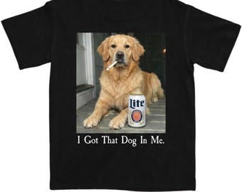 Tengo ese perro dentro de mí, camiseta divertida de golden retriever, mamá bulldog francés, camiseta divertida de perro