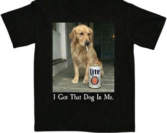 Tengo ese perro dentro de mí, camiseta divertida de golden retriever, mamá de golden retriever, camiseta divertida de perro