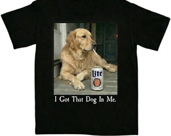 Tengo ese perro dentro de mí, camiseta divertida de golden retriever, mamá de golden retriever, camiseta divertida de perro